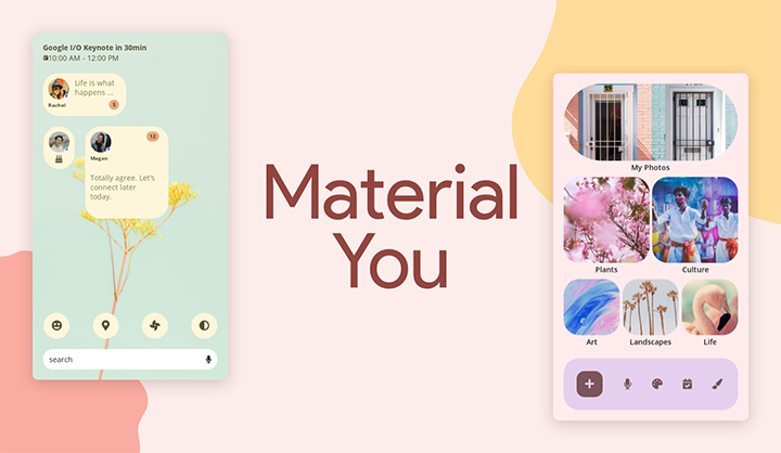 google material you android app project image