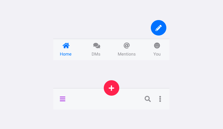 footer ui components