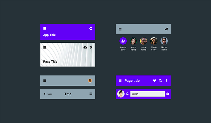 navigation ui components