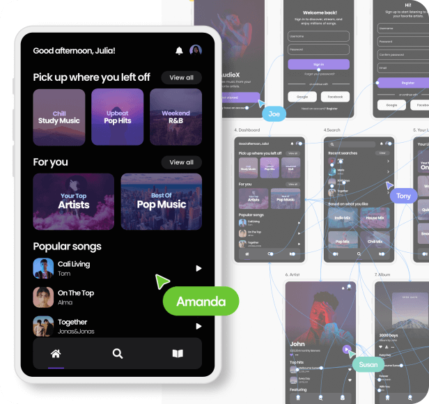 Uizard presentation hero video