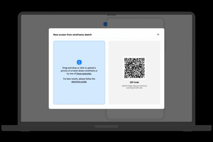 Video of how a user can use Uizard to turn a hand-drawn wireframe sketch into a digital design mockup